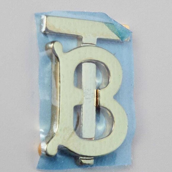 Burberry Heather Melange Smooth Leather Mini TB Shoulder Bag - Picture 6 of 11